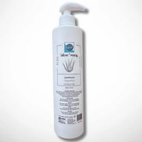 Roomsium Aloe Vera Vegan Shampoo – Hydrating, Paraben-Free with Wall Mount Kit (14.8 Fl Oz)