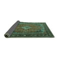 thumbnail image 2 of Ahgly Company Indoor Rectangle Persian Turquoise Blue Traditional Area Rugs, 7' x 9', 2 of 4