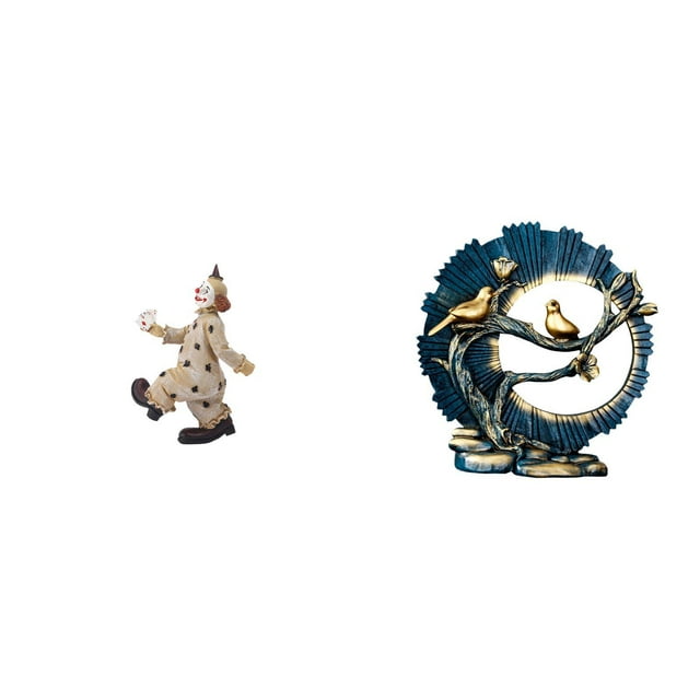 Colección de figuras de payasos en resina para centro de mesa, vitrina, comedor, sala de estar, estantería, escritorio, decoración, regalo