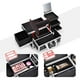 thumbnail image 4 of Estuche organizador para trenes de maquillaje Joligrace Professional, color negro, 4 of 7