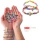 thumbnail image 5 of 4000 Pieces Flat Beads Kit, Letter Beads Handmade Polymer Clay Flat Beads, 24 Colors Spaced Alphabet Beads For Diy Necklace Bracelet Earring Suitable, 5 of 5