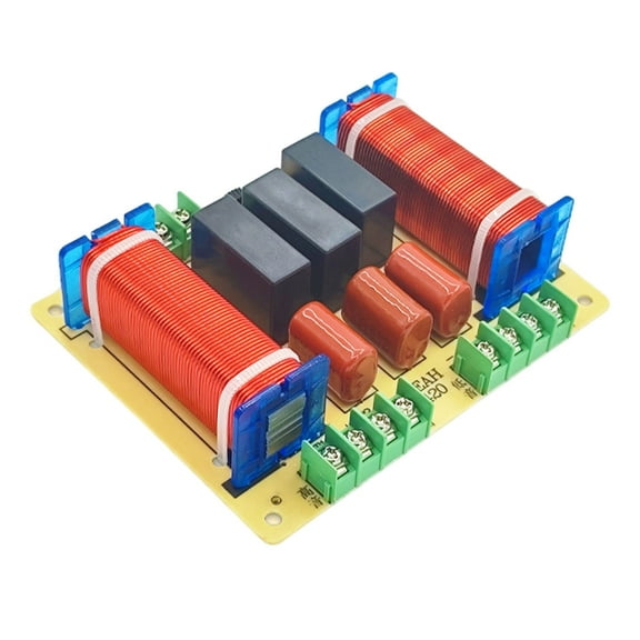 Speaker Sound Optimizers, 400W 4 Way Audiophiles Crossovers with Adjustable Frequency Dividers