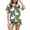 Green, variant on Women's Easter Pajamas 1PC Short Sleeve Top and 1PC Shorts Cute Festive Bunny Print Pj Set Soft Comfort Loungewear Sleepwear for Ladies Multiple Colors Size Small-3XL