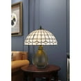 thumbnail image 2 of Cal Lighting 2-Light Resin and Glass Table Lamp in Dark Bronze, 2 of 3