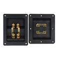 thumbnail image 2 of Lefu 2Pcs Speaker pure copper connection piece four junction box connection DIY, 2 of 8