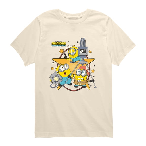 Despicable Me Minions - Star Film Crew Toddler Short Sleeve Graphic T-Shirt