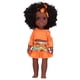 thumbnail image 2 of Muñeca de Niña Negra, Muñeca Africana de 14 Pulgadas, Muñeca de Bebé Realista, Muñecas de Bebé Lavables, El Mejor Regalo para Niños, 2 of 7