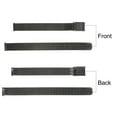 thumbnail image 4 of Uxcell Mesh Watch Band 10mm Quick Release Adjustable Strap, Black, 4 of 6