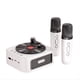 thumbnail image 4 of Altavoz Retro Bluetooth 5.3 con 2 Micrófonos, Altavoz Estilo Fonógrafo del Siglo XVIII, Sonido Estéreo de 360°, Disco de Vinilo A, 4 of 5