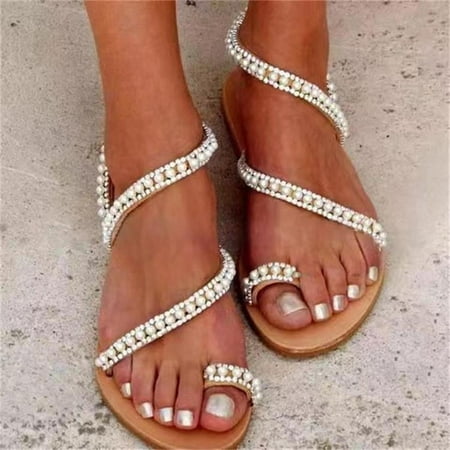 

Wedge Sandals for Women Comfortable Slide Dressy Beach Walking Slip On Platform Casual Sandal A6