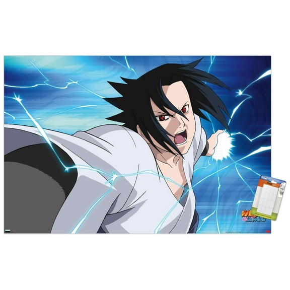 Naruto Shippuden - Sasuke Wall Poster, 22.375" x 34"