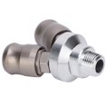 thumbnail image 2 of Daboolka Conector de 2 vías Componente neumático cromado Acoplador rápido de rosca G1/2 de acero al carbono, 2 of 8