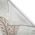 thumbnail image 3 of Ambesonne Bohemian Kitchen Curtains, Boho Motif on Vintage Back, 55"x24", Coral Tan and Pale Grey, 3 of 3