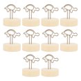 thumbnail image 1 of Place Card Holder , Table Number Holder 10PCS Vertical Type  For Dining Table For Christmas Party For Festival, 1 of 8