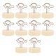 thumbnail image 1 of Soporte para números de mesa con forma de tortuga, soporte Vertical para tarjetas, Simple, bonito con Base de registro, Clips para Tarjeta De Nombre para mesa, 10 Uds., 1 of 5