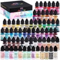 thumbnail image 1 of Set de Tintas de Alcohol LET'S RESIN 64 piezas Pasteles Metálicos Vibrantes, 1 of 7