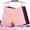Pink, variant on Black Women's High Waist Cotton Underwear Tummy Control underwear Super Stretchy Briefs No Show Soft Briefs Full Coverage Comfy Ladies Panties Breathable