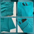 thumbnail image 3 of Set Scrub VIAOLI de manga corta con cuello en V y pantalones para mujer, 3 of 7