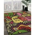 thumbnail image 2 of Ahgly Company Indoor Rectangle Patterned Caramel Brown Area Rugs, 2' x 4', 2 of 6