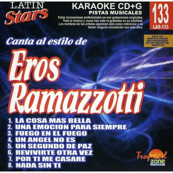 Karaoke: Eros Ramazzotti, Vol. 1: Latin Stars Karaoke