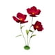 thumbnail image 4 of Flores gigantes para bodas, arreglos florales para bodas, 1,40 m, realistas, versátiles. Vino tinto, 4 of 9