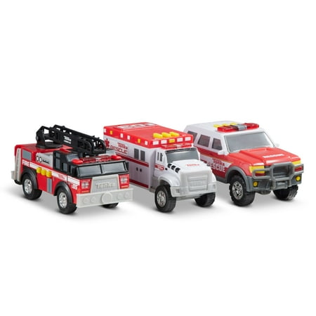 Tonka - Mini 3 Pack: Ambulance, Fire Truck, Fire Chief Suv