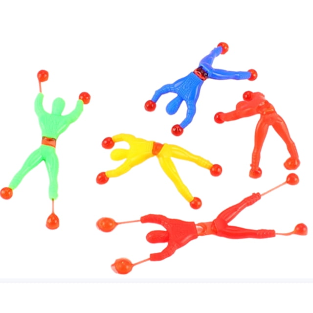 keepw 50piece Creative Stickiness Humanoid Toys For Relaxing Time Placed On Smooth The Spider