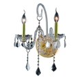 thumbnail image 1 of Elegant Lighting Verona 14" 2 Light Spectra Crystal Wall Sconce, 1 of 1