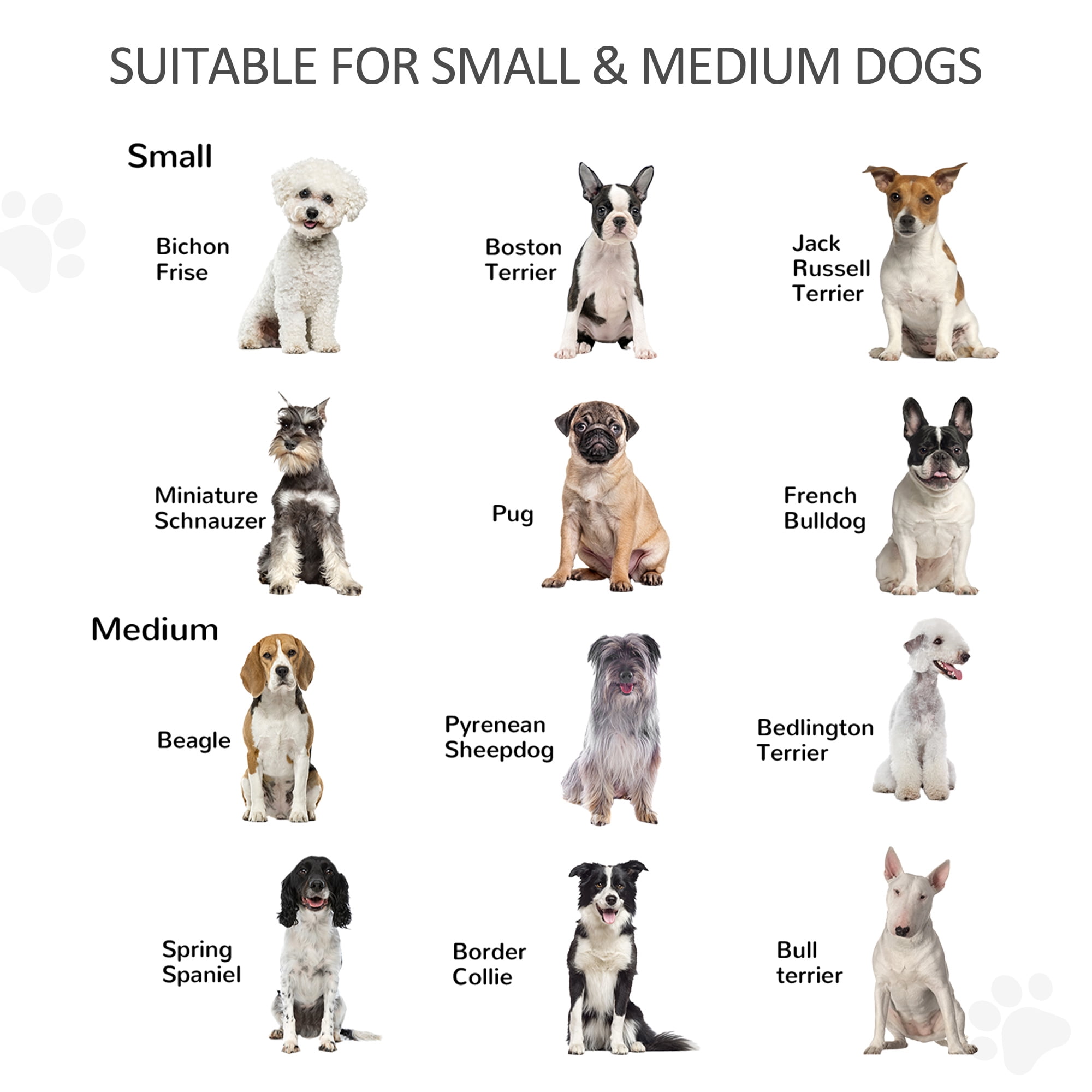 PawHut Wooden Pet Gate for Doorway & Stairs, Small & Medium Dogs, Natural