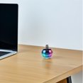 thumbnail image 4 of Shisuyan Metal Gyroscope Toy Multi-colored Mushroom Shaped for Stress Relief Flipping Standing Upside Down 1Set, 4 of 9