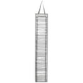 thumbnail image 1 of PENIKOKO PVC Over Door Storage Organizer Light Grey Hanging Bag with Space Saving Design, 1 of 8