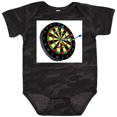 thumbnail image 3 of Inktastic Dart Board Boys or Girls Baby Bodysuit, 3 of 5