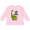 thumbnail image 3 of Inktastic I Love my Mom with Baby and Mommy Brontosaurus Boys or Girls Long Sleeve Toddler T-Shirt, 3 of 5