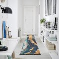 thumbnail image 4 of Yayeee Runner Rug for Bedroom 2'x6' Machine Washable Hallway Non Slip Mat, Green Mountains, 4 of 8