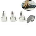 thumbnail image 4 of Flmtop 4Pcs Finger Picks Open End Convinent Stainless Steel Stringed Instrument Plectrums for Guitar, 4 of 9