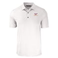 thumbnail image 2 of Men's Cutter & Buck White Virginia Tech Hokies Big & Tall Forge Eco Stretch Recycled Polo, 2 of 3