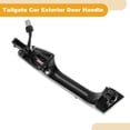 thumbnail image 5 of Unique Bargains Front Right Side Car Exterior Door Handle No.82661D9710 for Kia Sportage 2017-2021 Electroplating Color ABS 1 Pc, 5 of 6