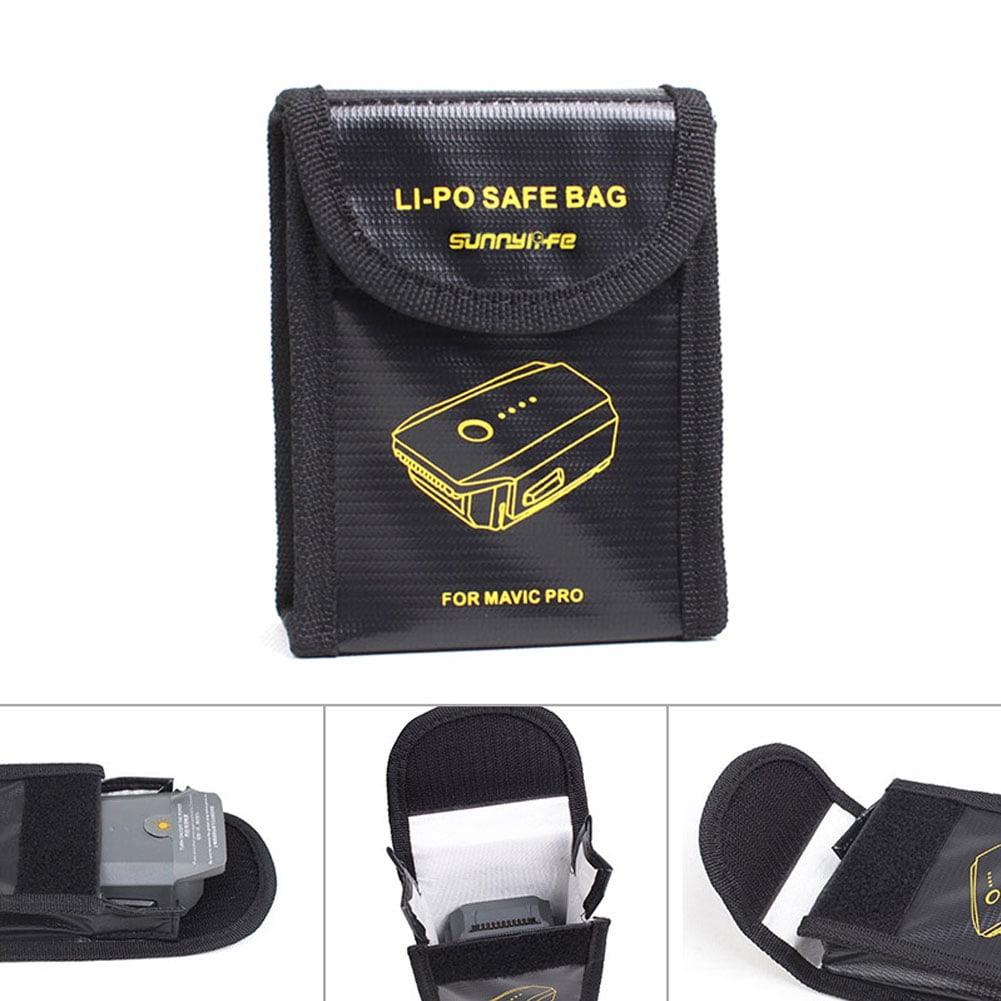 Lipo Battery Safe Bag Fire Resistant Storage Protector Case for DJI Mavic Pro 