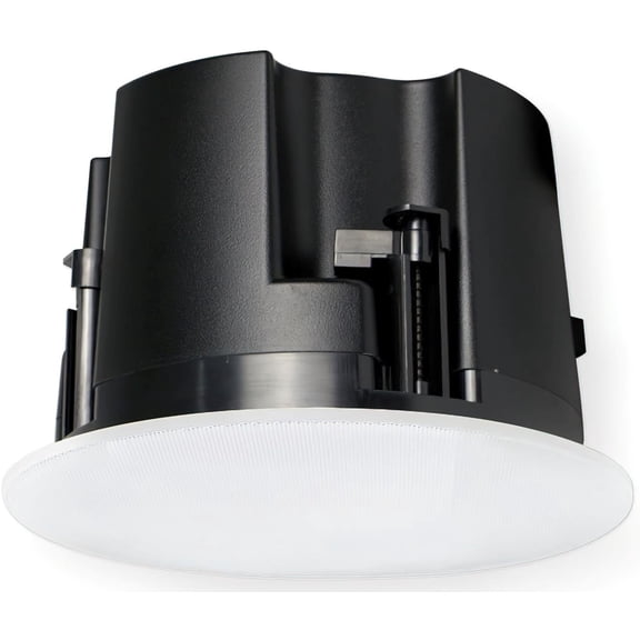 CMX Audio CSK-512HTM Ceiling Speaker with Back Cover; 100V Line with Transformer and Back Can; 5.25" Bass Speaker with 1" Tweeter; Power taps of 20W/10W/5W/2.5W and 8 Ohms; Flush Mount