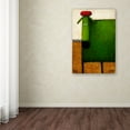 thumbnail image 3 of Trademark Fine Art 'Green Dog' Canvas Art by Daniel Patrick Kessler, 3 of 3