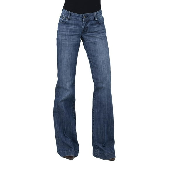 Stetson Western Jeans Women Trouser 18 Reg Blue 11-054-0214-0807 BU