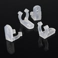 thumbnail image 2 of DELight 100pcs 1/2" 13mm Clear PVC LED Rope Light Holder Wall Mounting Clips Accessories Acc Standard Size, 2 of 3