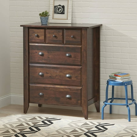 Better Homes Gardens Leighton 4 Drawer Dresser Rustic Cherry