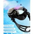 thumbnail image 4 of Greatever Snorkeling Gear for Adults, Dry-Top Snorkel Mask, 180° Panoramic View, Anti-Fog Tempered Glass, 4 of 6
