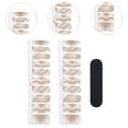 thumbnail image 6 of Gazechimp 20 Pieces Full Nail Wraps Beauty Nail Gel Polish Strips for Home Women Girls Brown, 6 of 8