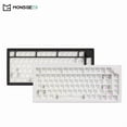thumbnail image 2 of Akko MonsGeek M1 V5 Tri-mode Mechanical Keyboard Barebone Kit VIA 75% 3/5 Pins Customized Hot Swap RGB Rapid Disassemble Gasket, 2 of 9