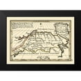 thumbnail image 2 of Bowen 18x14 Black Modern Framed Museum Art Print Titled - Asia Russia - Bowen 1758, 2 of 5