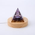 thumbnail image 2 of USB Socket Switch Control Wood Light Base Display Stand Lamp Holder Base, 2 of 8