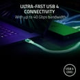 thumbnail image 2 of Dock Razer USB 4 14 Ports Double 4K 120Hz Charge Rapide, 2 of 8