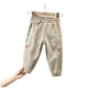 thumbnail image 2 of Odeerbi 2-10 Años Niños Pantalones Cargo Deportes Pantalones Jogger Cintura Elástica Casual Pantalones de Trabajo Con Múltiples Bolsillos, 2 of 7